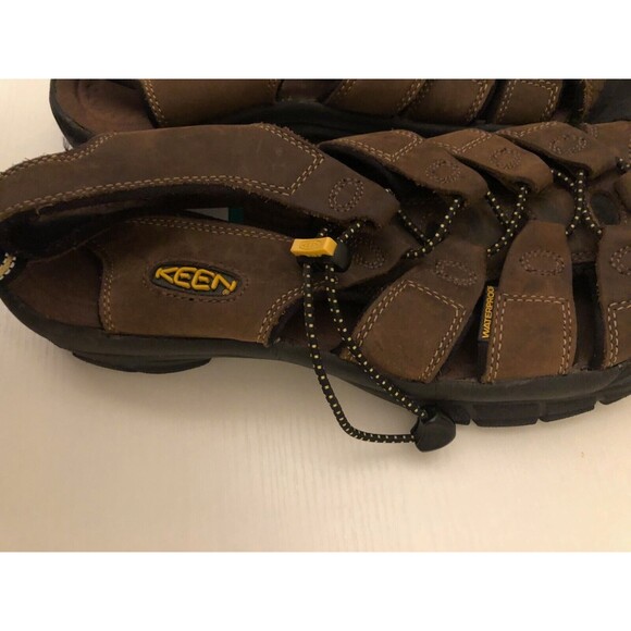 Keen Men\'s Sandals Size 11 Adult Brown Black Waterproof Great Condition! main image 6